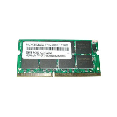 IBM 256MB PC2100 DDR-266MHz SoDimm Memory Module for laptops - 10K0031