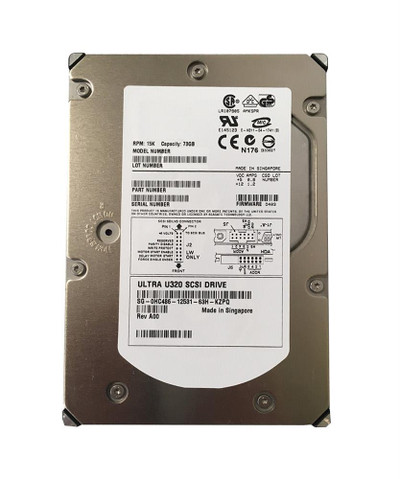 0HC486 - Dell 73GB 15000RPM Ultra320 SCSI 3.5" Hot-Plug HDD