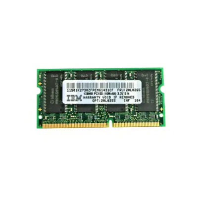 20L0265 - IBM 128MB 133MHz PC133 CL3 144-Pin SODIMM Memory