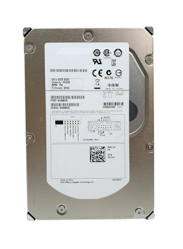 Dell 300GB 15000RPM SCSI Hard Drive 0HY940 Hot Swap 3.5 16MB Cache - Compatible with Servers