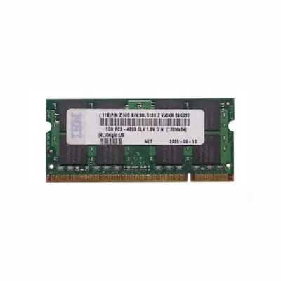 38L5136 - IBM 1GB DDR2-533MHz PC2-4200 200-Pin SoDimm Memory