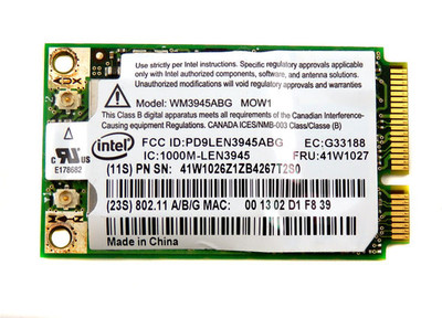 41W1027 - IBM PRO/Wireless WM3945ABG Mini PCIe Wi-Fi Card