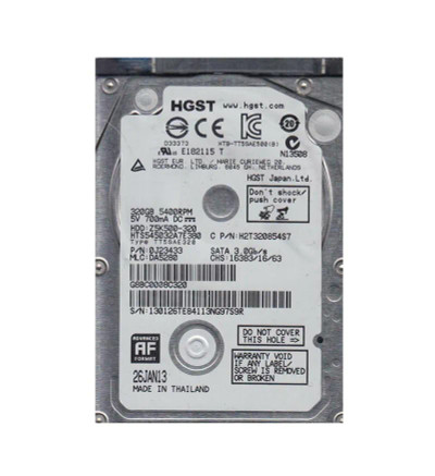 Hitachi 320GB 5400RPM SATA 2.5 Travelstar Hard Drive for ProLiant DL360p Gen8 Servers