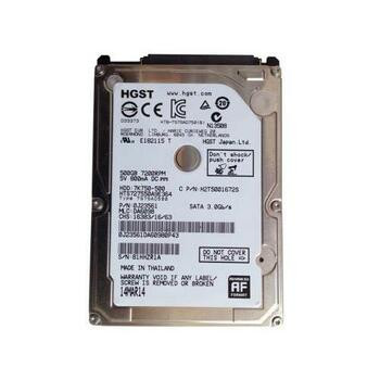 Hitachi 500GB 7200RPM SATA 2.5 Hard Drive for Travelstar - 0J23561