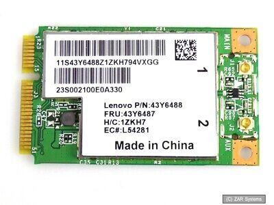 43Y6487 - IBM 802.11b/g Mini-PCI Express Wi-Fi Adapter