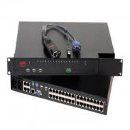 69Y6010 - IBM 8-Port RJ-45 VGA 1U KVM Switch