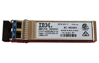 78P4521 - IBM 16Gb 10km LC SFP+ Transceiver