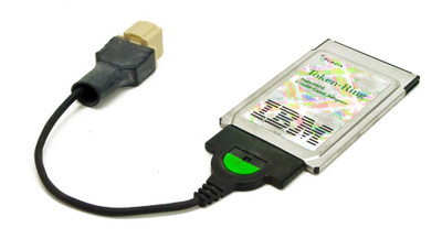 IBM 16Mbps 16/4 PCMCIA Token Ring Credit Card Adapter for laptops and mobile devices
