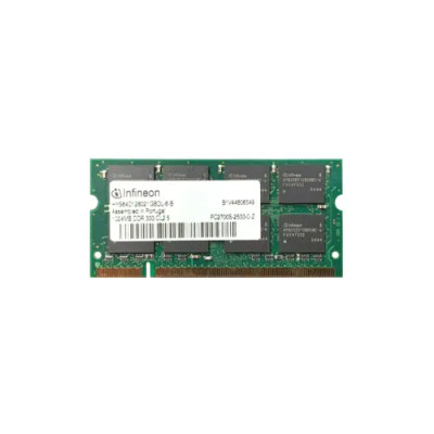 Infineon 1GB DDR-333MHz PC2700 SoDimm Memory Module for laptops