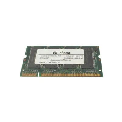 HYS64D32020GDL-7-B - Infineon 256MB DDR-266MHz CL2.5 200-Pin SoDIMM