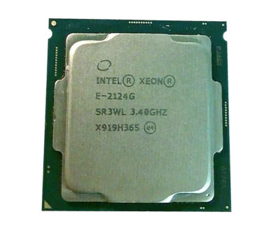 CM8068403654114 - Intel Xeon E-2124G 4-Core 3.40GHz LGA1151 Processor