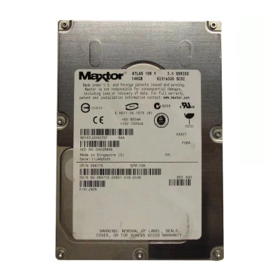 0N4715 - Dell 146GB 10000RPM Ultra320 SCSI 3.5" Hot-Plug HDD