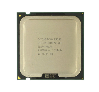 Intel Core 2 Duo E8300 2-Core 2.83GHz Processor for LGA775 Socket - Compatible with ProLiant DL360p Gen8 Servers