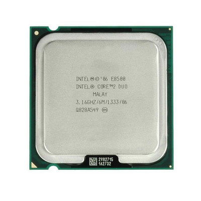 Intel Core 2 Duo E8500 3.16GHz Processor for LGA775 Socket - Dual-Core CPU with 6MB Cache - Compatible with E8500-R