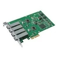 Intel PRO/1000 PF Quad-Ports LC 1Gbps Ethernet Adapter compatible with servers, PCI Express x4, Gigabit, 1000Base-SX