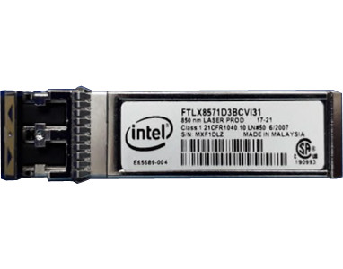 FTLX8574D3BCV-I3 - Intel Dual Rate 1G/10G SFP+ Transceiver