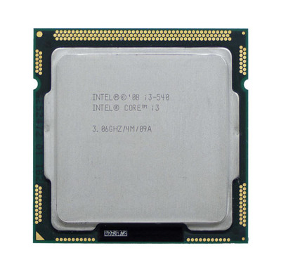 I3540 - Intel Core i3-540 Dual Core 3.06GHz LGA1156 Processor
