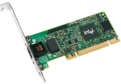 Intel PRO/1000 GT Single-Port RJ-45 Ethernet PCI Network Adapter for Desktop - PWLA8391GTBLK