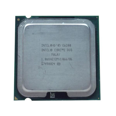 SL9SA-N Intel Core 2 Duo E6300 1.86GHz Processor for LGA775 Socket - 2-Core, 1066MHz FSB, 2MB L2 Cache - Computer