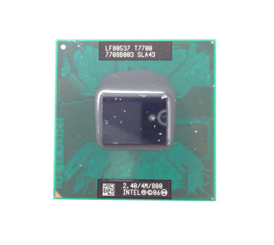 SLAF7 - Intel Core 2 Duo T7700 2.40GHz Socket PGA478 800MHz FSB 4MB L2 Cache