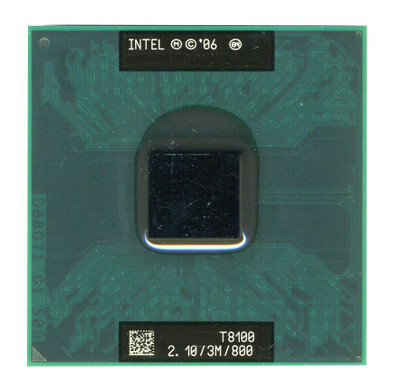 SLAVJ-N Intel Core 2 Duo T8100 2-Core 2.10GHz Processor for Socket PGA478 Servers
