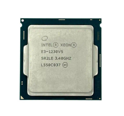 Intel Xeon E3-1230 V5 4-Core 3.40GHz Processor for LGA1151 Socket - SR2CN - Compatible with Servers