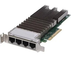 X710T4BLK - Intel 4-Port 10GBase-T PCIe 3.0 x8 Network Adapter