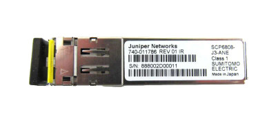 740-011786 - Juniper 2.488Gbps OC-48 STM-16 IR 15km 1310nm SFP Transceiver