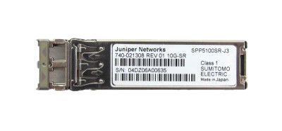 740-021308 - Juniper 10Gbps 10GBase-SR 850nm 300m SFP+ Transceiver Module