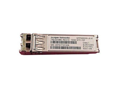 Juniper 10GBase-SR SFP+ Transceiver Module for SPP5200SR-J6-M Servers