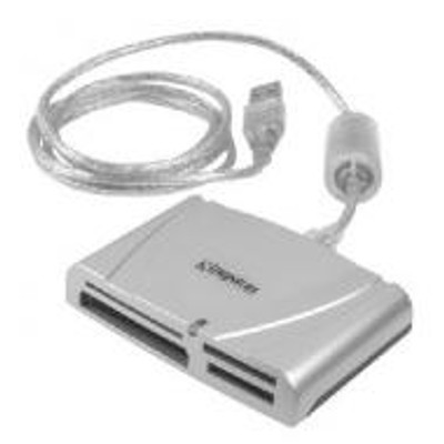 FCR-HS215/1 - Kingston Hi-Speed 15-inch USB 2.0 Microdrive Secure Digital Flash Card Reader