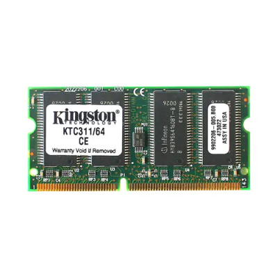 KTC311/64 - Kingston Technology 64MB 100MHz PC100 CL2 144-Pin SoDIMM