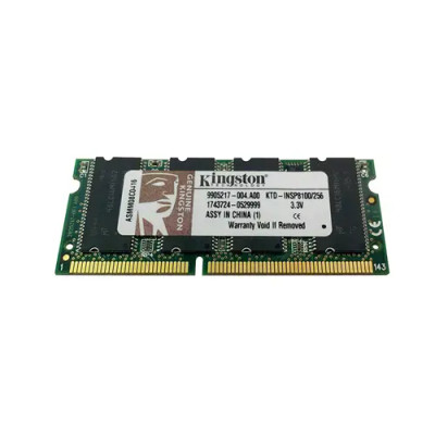 Kingston 256MB PC133 133MHz SoDimm Memory Module for Inspiron 8100 - CL3 Unbuffered 144-P