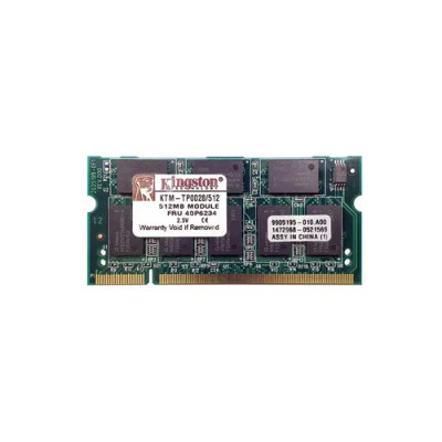 KTM-TP0028 - Kingston Technology 512MB DDR-266 PC2100 200-Pin SoDIMM Memory