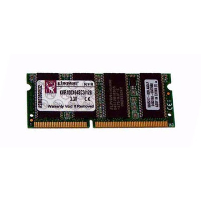 Kingston 128MB PC100 100MHz SoDimm Memory Module for Laptop - KVR100X64SC3/128