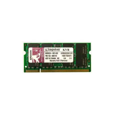 KVR533D2SO/1GR - Kingston Technology 1GB DDR2-533MHz PC2-4200 CL4 200-Pin SoDIMM