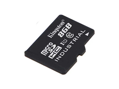Kingston 8GB Class 10 microSDHC UHS-I Industrial Temp Memory Card for SDCIT/8GBSP - Flash Memory Card for Industrial Use