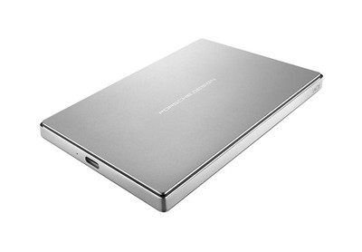 LaCie Porsche Design 1TB USB-C mobile external hard drive for data storage and backup LaCie Porsche Design 1TB USB-C mobile external hard drive for data storage and backup