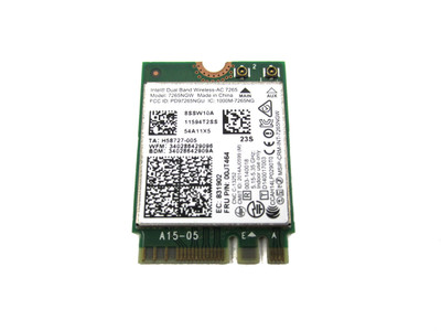 Lenovo Intel Dual Band Wireless-AC 7265NGW Wi-Fi Card for 00JT464 - Compatible with Lenovo laptops