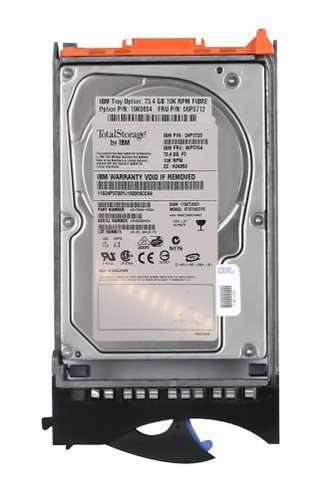 IBM 73.4GB 10000RPM Fibre Channel 2Gbps Hot Swap 3.5 Internal Hard Drive for ProLiant DL360p Gen8 Servers