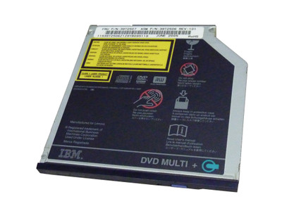 Lenovo 9.5MM Multiburner UltraBay Slim-line DVD±RW Drive for 39T2507 - Compatible with Lenovo laptops - Slim design