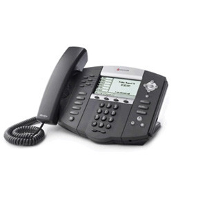 Polycom SoundPoint IP 650 VoIP Phone 6 Lines SIP 3-Way Call Capability - Office Desk Phone
