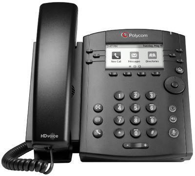 Polycom VVX 310 - VoIP phone - 3-way call capability - SIP, RTCP, RTP, SRTP, SDP - 6 lines