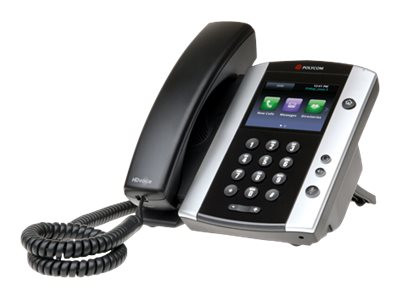 Polycom VVX 501 - VoIP phone - 3-way call capability - SIP, RTCP, RTP, SRTP - 12 lines