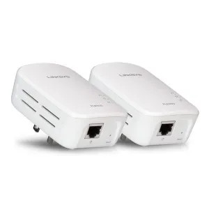 PLEK500 - Linksys Powerline AV2 Gigabit Ethernet Adapter Kit
