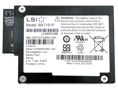 BAT1S1P - LSI Logic Battery Backup Unit RAID Controller