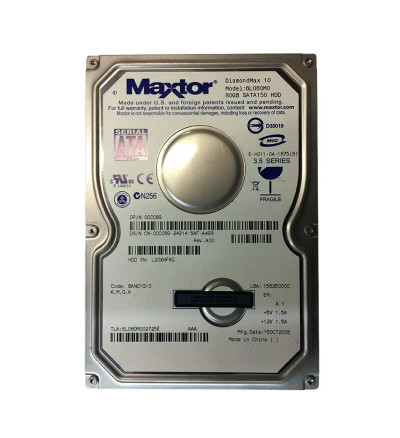 6L080M0 - Maxtor 80GB 7200RPM SATA 3.5" HDD