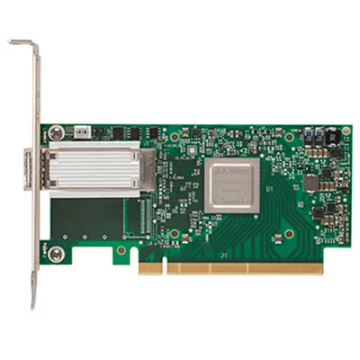 MCX415A-CCAT - Mellanox 100GbE Single-Port QSFP28 PCIe3.0 x16 Network Adapter