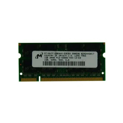 Micron 1GB DDR2-533MHz PC2-4200 SoDimm Memory Module for Laptops