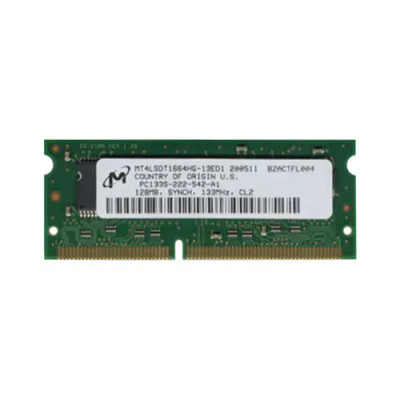 MT4LSDT1664HG-13ED1 - MICRON 128MB PC133 CL2 144-pin SoDIMM Memory